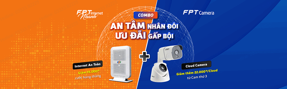 combo internet và camera fpt